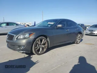 2012 Infiniti M37 with VIN JN1BY1AP2CM333688, listed as a Copart auction lot 83673864 with 191,425 mi miles and Salvage Title. Bid and sale history available at carsss.com. Image 1.