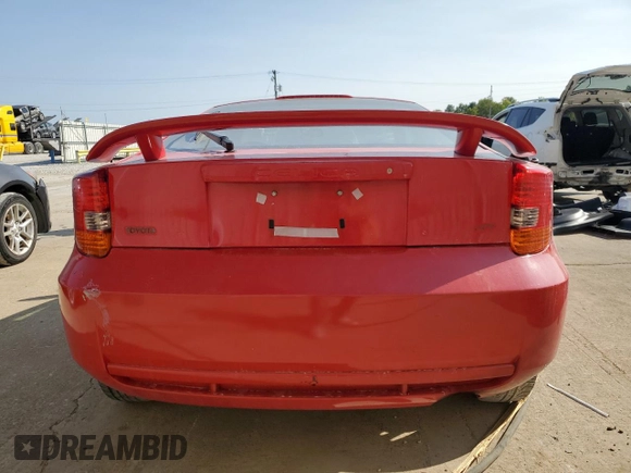 2002 Toyota Celica GT with VIN JTDDR32T920142074, listed as a Copart auction lot 69593784 with 174,817 mi miles and Non Repairable. Bid and sale history available at carsss.com. Image 6.