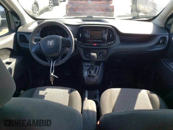 2018 Ram ProMaster City Cargo Tradesman with VIN ZFBERFAB3J6K02010, listed as a Copart auction lot 44203273 with 189,336 mi miles and . Bid and sale history available at DreamBid. Image 8.