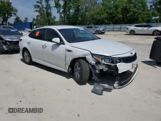 2016 Kia Optima LX with VIN KNAGT4L34G5086877, listed as a Copart auction lot 52037585 with 147,478 mi miles and Salvage Title. Bid and sale history available at carsss.com. Image 4.