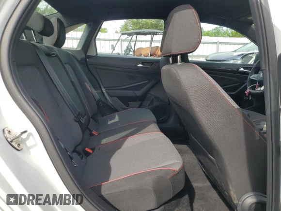 2024 Volkswagen Jetta 40th Anniversary Edition with VIN 3VW9T7BU7RM006621, listed as a Copart auction lot 58410695 with 16,412 mi miles and Salvage title. Bid and sale history available at DreamBid. Image 10.