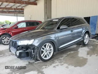 2018 Audi Q7 Prestige z VIN WA1VABF79JD053285, wystawiony jako Copart lot #58538125 z przebiegiem 47 318 mil mil oraz Szkoda całkowita • Salvage title. Historia ofert i sprzedaży dostępna na DreamBid. Obrazek 1.