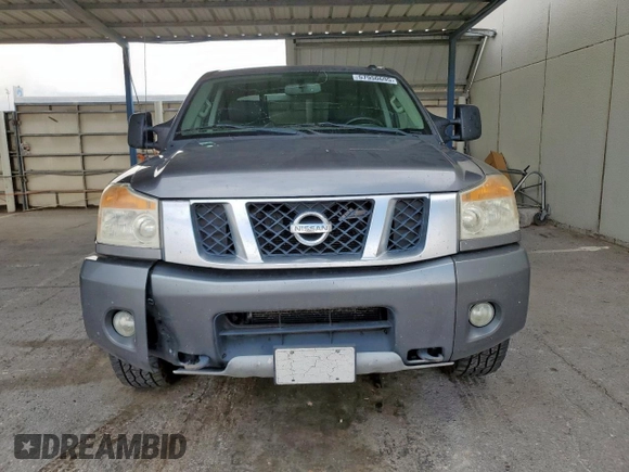 2013 Nissan Titan SV with VIN 1N6AA0EC4DN313935, listed as a Copart auction lot 57950695 with 246,851 mi miles and Salvage title. Bid and sale history available at DreamBid. Image 5.