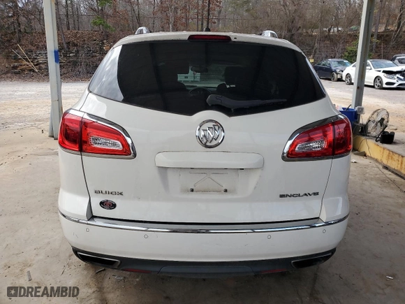 2015 Buick Enclave Convenience with VIN 5GAKRAKD8FJ147899, listed as a Copart auction lot 43819755 with 93,836 mi miles and Salvage Title. Bid and sale history available at carsss.com. Image 6.