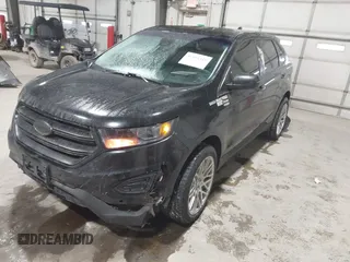 2017 Ford Edge Titanium with VIN 2FMPK4K96HBC47993, listed as a IAAI auction lot 41391418 with 132,532 mi miles. Bid and sale history available at carsss.com. Image 19.