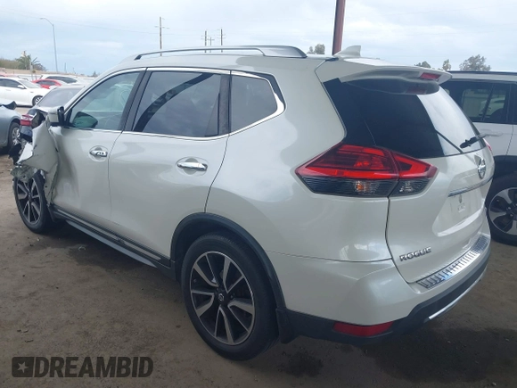 2017 Nissan Rogue SL with VIN JN8AT2MT7HW143035, listed as a IAAI auction lot 41771987 with 77,696 mi miles and . Bid and sale history available at DreamBid. Image 3.