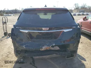 2018 Cadillac XT5 Luxury AWD with VIN 1GYKNDRS0JZ242526, listed as a Copart auction lot 47269445 with 52,574 mi miles and Salvage Title. Bid and sale history available at DreamBid. Image 6.