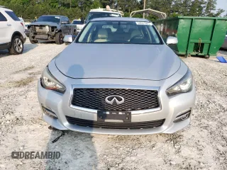 2015 Infiniti Q50 Premium с VIN JN1BV7AP6FM340613, выставлен на аукционе Copart как лот 59041625 с пробегом 192 451 миль миль и Списание • Salvage title. История ставок и продаж доступна на DreamBid. Изображение 5.