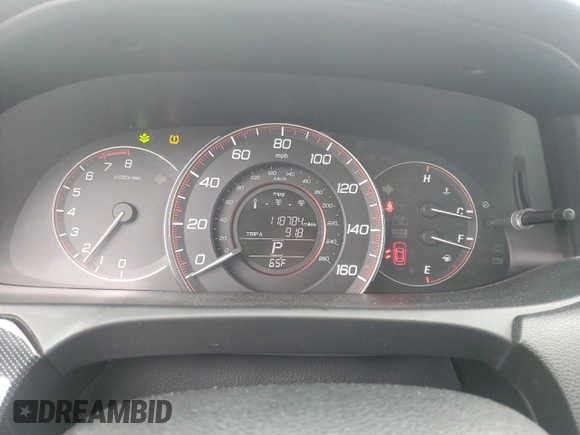 2014 Honda Accord Sport with VIN 1HGCR2F52EA114540, listed as a Copart auction lot 51915415 with 118,784 mi miles and Salvage Title. Bid and sale history available at DreamBid. Image 9.