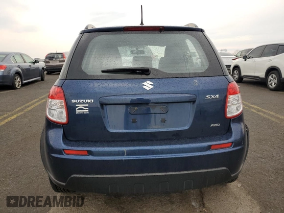 2011 Suzuki SX4 Crossover with VIN JS2YB5A39B6304033, listed as a Copart auction lot 49991965 with 66,654 mi miles and Salvage Title. Bid and sale history available at carsss.com. Image 6.