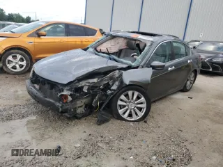 2011 Honda Accord EX-L with VIN 1HGCP3F80BA029665, listed as a Copart auction lot 61345905 with Not provided miles and Non repairable. Bid and sale history available at DreamBid. Image 1.