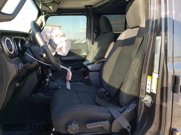 2018 Jeep Wrangler Unlimited Sport S z VIN 1C4HJXDG0JW179767, wystawiony jako Copart lot #77368014 z przebiegiem 66 156 mil mil oraz Szkoda całkowita • Salvage title. Historia ofert i sprzedaży dostępna na DreamBid. Obrazek 7.