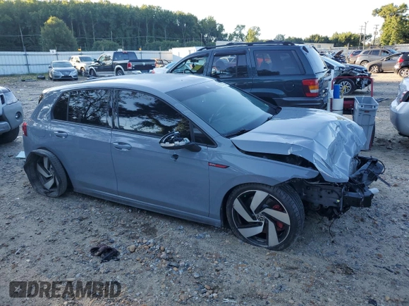 2024 Volkswagen Golf GTI S with VIN WVWGA7CD0RW158531, listed as a Copart auction lot 69221724 with 16,103 mi miles and Salvage Title. Bid and sale history available at carsss.com. Image 4.