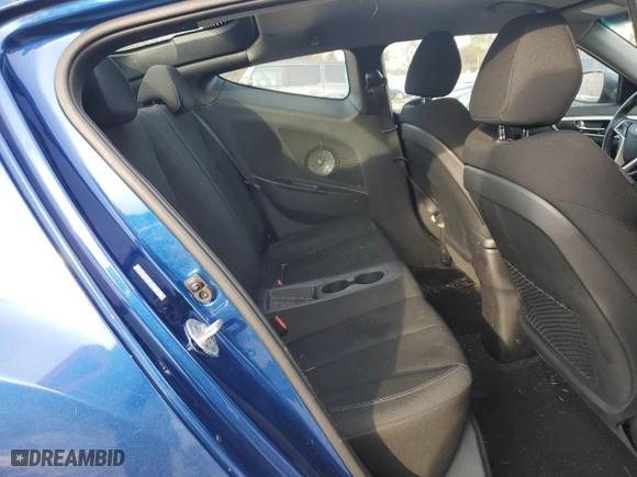 2017 Hyundai Veloster with VIN KMHTC6ADXHU305241, listed as a Copart auction lot 43567895 with 113,386 mi miles and Salvage Title. Bid and sale history available at carsss.com. Image 10.