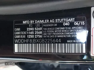 2016 Mercedes-Benz E 350 Luxury with VIN WDDHF8JBXGB225644, listed as a IAAI auction lot 42233644 with 189,908 mi miles and . Bid and sale history available at DreamBid. Image 9.