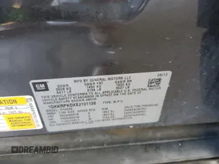 2014 GMC Acadia SLE with VIN 1GKKRPKDXEJ101138, listed as a Copart auction lot 84671424 with Not provided miles and Salvage title. Bid and sale history available at DreamBid. Image 15.