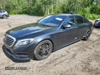 2014 Mercedes-Benz S-Class S 550 with VIN WDDUG8FB7EA030981, listed as a Copart auction lot 62607964 with 197,880 mi miles and Clean Title. Bid and sale history available at carsss.com. Image 1.