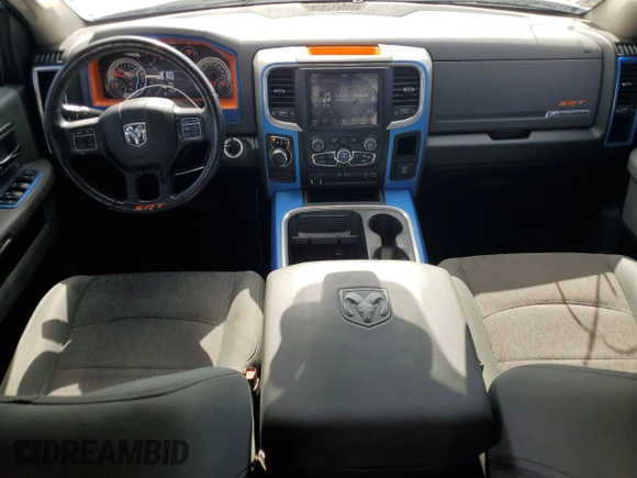 2018 Ram 1500 Big Horn with VIN 3C6RR6LT4JG171327, listed as a Copart auction lot 55954515 with 76,132 mi miles and Salvage title. Bid and sale history available at DreamBid. Image 8.