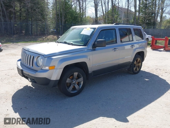 2015 Jeep Patriot High Altitude with VIN 1C4NJRFB2FD168448, listed as a IAAI auction lot 42171207 with 158,846 mi miles and . Bid and sale history available at carsss.com. Image 2.