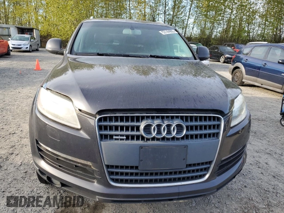 2007 Audi Q7 Premium with VIN WA1BY74L27D063242, listed as a Copart auction lot 53144805 with 139,598 mi miles and Clean Title. Bid and sale history available at carsss.com. Image 5.