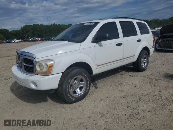 2004 Dodge Durango Limited with VIN 1D4HB58D54F135658, listed as a Copart auction lot 60880935 with 161,564 mi miles and Clean title. Bid and sale history available at DreamBid. Image 1.