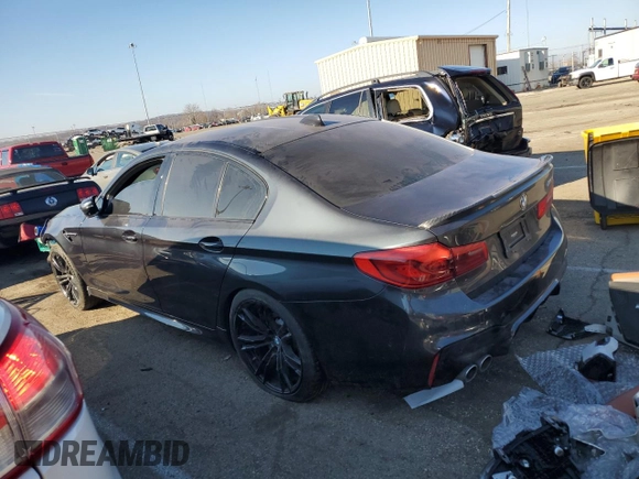2019 BMW M5 Competition with VIN WBSJF0C50KB285504, listed as a Copart auction lot 71263302 with 0 mi miles. Bid and sale history available at carsss.com. Image 2.