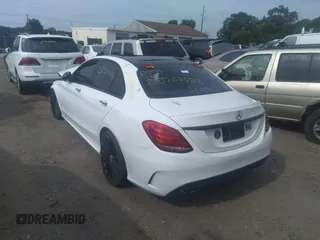 2018 Mercedes-Benz C 43 AMG with VIN 55SWF6EB0JU252192, listed as a IAAI auction lot 36939744 with Not provided miles and . Bid and sale history available at DreamBid. Image 3.