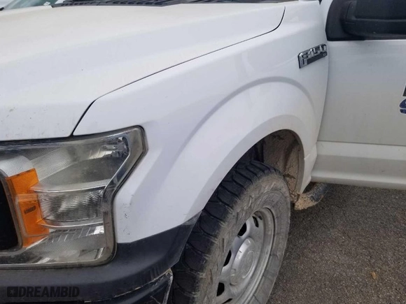 2019 Ford F-150 XL with VIN 1FTFW1E5XKKC10812, listed as a IAAI auction lot 42008590 with 135,101 mi miles. Bid and sale history available at carsss.com. Image 1.