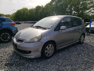 2007 Honda Fit Sport z VIN JHMGD37677S001013, wystawiony jako Copart lot #58792605 z przebiegiem 157 960 mil mil oraz Czysty tytuł • Clean title. Historia ofert i sprzedaży dostępna na DreamBid. Obrazek 1.