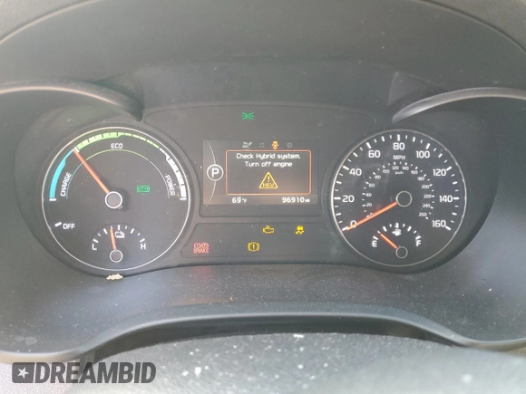 2017 Kia Optima with VIN KNAGT4LC3H5007846, listed as a Copart auction lot 54719305 with 96,910 mi miles and Clean title. Bid and sale history available at DreamBid. Image 9.