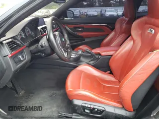 2015 BMW M4 with VIN WBS3R9C51FK331674, listed as a Copart auction lot 76380033 with Not Provided miles and Non Repairable. Bid and sale history available at carsss.com. Image 7.