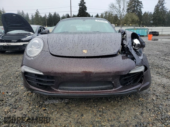 2015 Porsche 911 Carrera with VIN WP0AA2A93FS106725, listed as a Copart auction lot 45405395 with 46,396 mi miles and Salvage Title. Bid and sale history available at carsss.com. Image 5.