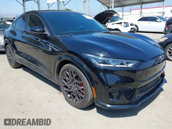 2023 Ford Mustang Mach-E GT with VIN 3FMTK4SX5PMA06095, listed as a IAAI auction lot 42203596 with 27,664 mi miles and . Bid and sale history available at DreamBid. Image 1.