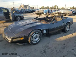 1992 Chevrolet Corvette with VIN 1G1YY23P6N5100414, listed as a Copart auction lot 85799254 with 0 mi miles and Non Repairable. Bid and sale history available at carsss.com. Image 1.
