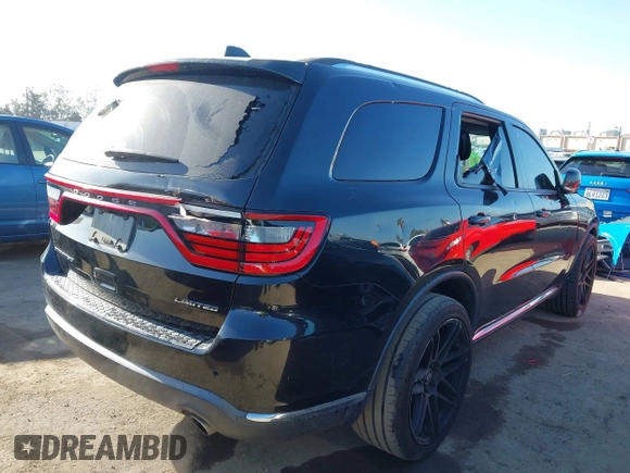 2015 Dodge Durango Limited with VIN 1C4RDHDG0FC200823, listed as a IAAI auction lot 42262387 with 127,442 mi miles and . Bid and sale history available at DreamBid. Image 4.