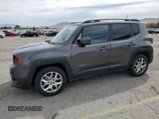 2018 Jeep Renegade Altitude with VIN ZACCJABB8JPJ18577, listed as a Copart auction lot 49268165 with 60,104 mi miles and Salvage Title. Bid and sale history available at DreamBid. Image 1.