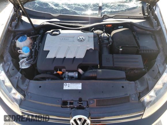 2011 Volkswagen Jetta SportWagen TDI with VIN 3VWML7AJ0BM692959, listed as a Copart auction lot 74376044 with 105,862 mi miles and Salvage Title. Bid and sale history available at carsss.com. Image 11.