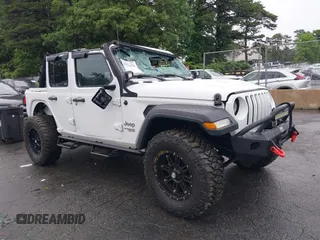 2018 Jeep Wrangler Unlimited Sport с VIN 1C4HJXDG0JW233696, выставлен на аукционе IAAI как лот 42523474 с пробегом 66 961 миль миль и . История ставок и продаж доступна на DreamBid. Изображение 1.