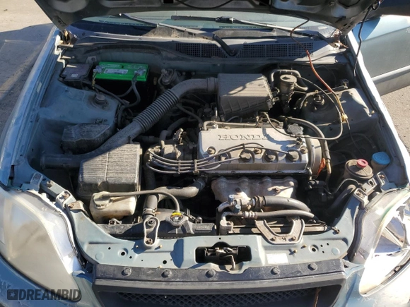 2000 Honda Civic VP with VIN 2HGEJ6615YH505899, listed as a Copart auction lot 89405725 with 181,490 mi miles and Salvage Title. Bid and sale history available at carsss.com. Image 11.