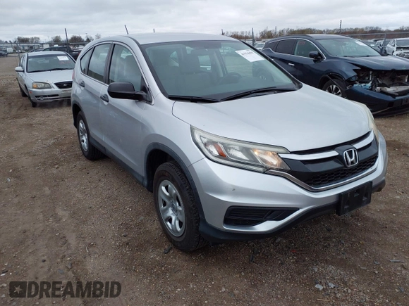 2016 Honda CR-V LX with VIN 5J6RM4H31GL089775, listed as a IAAI auction lot 41914450 with 168,631 mi miles. Bid and sale history available at carsss.com. Image 1.