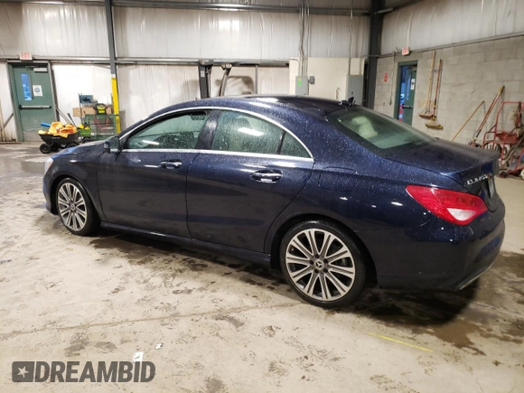 2018 Mercedes-Benz CLA with VIN WDDSJ4GB1JN693479, listed as a Copart auction lot 70115112 with 38,440 mi miles. Bid and sale history available at carsss.com. Image 2.