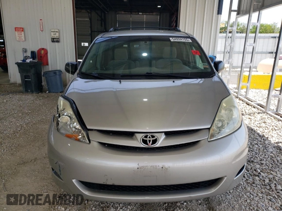 2006 Toyota Sienna CE with VIN 5TDZA23C06S500171, listed as a Copart auction lot 54934155 with 164,738 mi miles and Salvage Title. Bid and sale history available at DreamBid. Image 5.