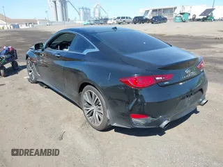2019 Infiniti Q60 Luxe with VIN JN1EV7EL4KM290776, listed as a IAAI auction lot 42047865 with 33,926 mi miles and . Bid and sale history available at carsss.com. Image 3.