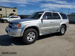 2001 Toyota 4Runner Limited with VIN JT3HN87R210343101, listed as a Copart auction lot 45237265 with 218,892 mi miles and Salvage Title. Bid and sale history available at carsss.com. Image 1.