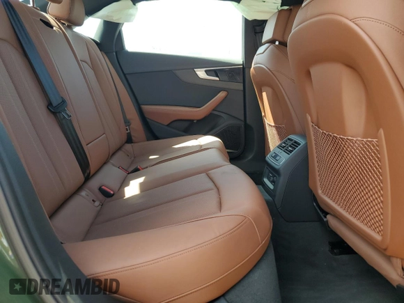 2025 Audi A4 S line Premium Plus with VIN WAUEAAF48SN000964, listed as a Copart auction lot 54632825 with 9,912 mi miles and Salvage Title. Bid and sale history available at DreamBid. Image 10.