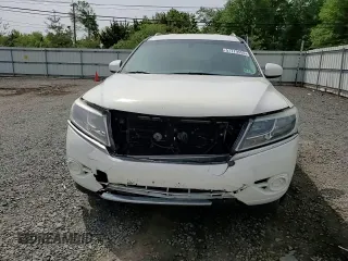 2016 Nissan Pathfinder S with VIN 5N1AR2MN0GC616376, listed as a Copart auction lot 57779555 with 150,896 mi miles and Salvage title. Bid and sale history available at DreamBid. Image 14.
