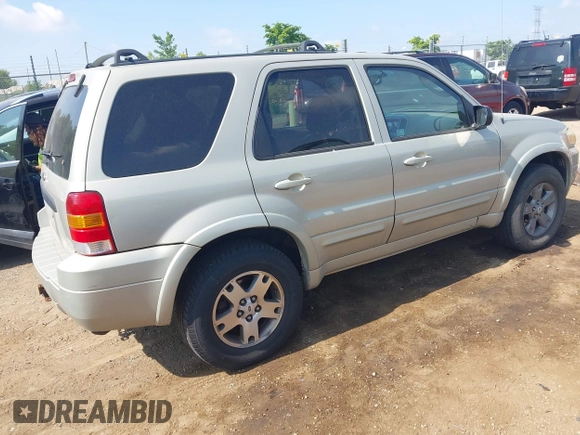2005 Ford Escape Limited with VIN 1FMYU94175KA06769, listed as a IAAI auction lot 42532103 with 129,905 mi miles and . Bid and sale history available at DreamBid. Image 4.