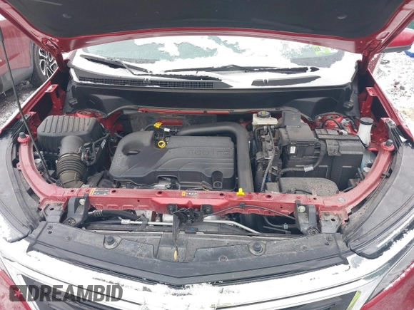 2024 Chevrolet Equinox LT with VIN 3GNAXUEG7RL177665, listed as a IAAI auction lot 41733068 with 17,666 mi miles and . Bid and sale history available at DreamBid. Image 10.