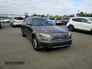 2007 Infiniti FX35 with VIN JNRAS08W47X208620, listed as a Copart auction lot 74446784 with 203,251 mi miles and Salvage Title. Bid and sale history available at carsss.com. Image 11.