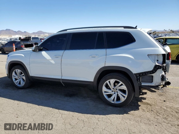 2021 Volkswagen Atlas SE with VIN 1V2JR2CA6MC542510, listed as a Copart auction lot 47224395 with 72,440 mi miles and Salvage title. Bid and sale history available at DreamBid. Image 2.